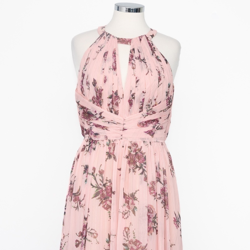 Marchesa Notte. Carrara bridesmaid gown in floral blush. - Picture 9 of 16